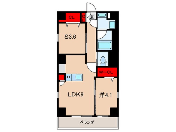 ブルーノ赤羽の物件間取画像